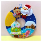 フェルトリース【クリスマス】