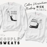 ペアTシャツ⇒スウェット変更オプション