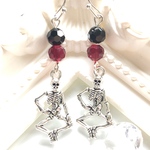 ☆再販☆個性的！カッコつけドクロ💀ピアス/イヤリング