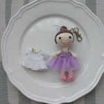 ★早い者勝ち★モニター価格！バレエの女の子キーホルダー（金平糖の精）