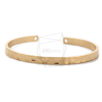 BRA-027-G【2個入り】バンドカフブレスレット,Band Cuff Bracelet/4.1mm