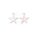 PDT-2105-R【4個入り】スターペンダント,star Pendant/ 16mmx18mm