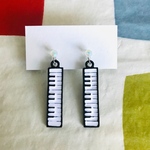 鍵盤イヤリング/ピアス