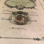 特注品 SR004　　SPOONRING　スプーンリング　アンティーク調デザイン　21号前後