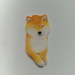 柴犬のブローチ