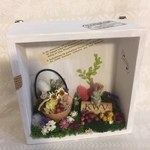 木箱のミニチュアアレンジ