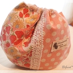 YUWA＊まるっこ巾着＊ピンク