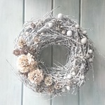 冬の森のリース