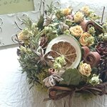 お花畑のようなクリスマスケーキ