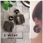 handmadeサージカル ステンレスピアス ◇イヤリング