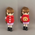 プチブライス　　くまちゃんカーディガンss♪♪