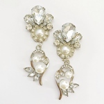 ラストno1967/ブライダルウエディングビジューピアス