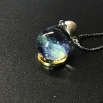 小さな銀河(天の川)【ネックレスシルバー・40cm】