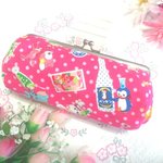 【SALE】カルピスペンギンちゃんの俵型がま口ポーチ