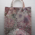 マチ付きバッグ*リバティ*Rose Xanthe*ピンク*33×30×５㎝