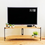 コーナー用テレビ台 アイアンラック