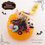 38 ハロウィンマカロンストラップ