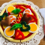 フェルトのピザ
