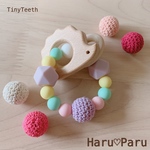 TinyTeeth 歯固めジュエリー ハリネズミ