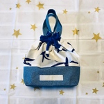 海星☆ お弁当袋 ブルー
