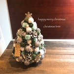 Xmas◇クリスマスツリー◇雪の結晶のホワイトグリーン