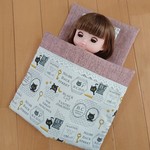 メルちゃん   ソランちゃん   お布団セット   黒猫