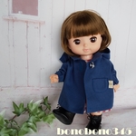 ブルーーコート　メルちゃん　　めるちゃん服　ソランちゃん服　レミンちゃん服　