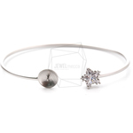 BRA-029-MR【1個入り】ラウンドカフブレスレット,Round Cuff Bracelet