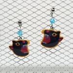 (再販2)吠えるピアス(黒猫)