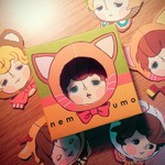 nemumo.「かぶりもの」シールbox