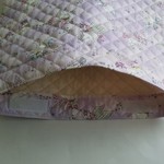 【送料込  在庫限り】33×33  〖ずれ防止ゴム2か所付〗ラベンダーカラー.*･ﾟキラキラ.*･ﾟユニコーン　.ﾟ･*.防災頭巾カバー