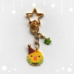 🎄Christmas セキセイインコ ☆型キーホルダー