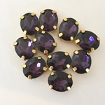 増量中！《16こ入り》A級・8×10mm アメジストオーバル 