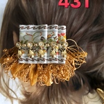 再…販！No.431 クラシカル エレガントな ポニーフック ヘアクリップ ブローチ ピン ハットピン