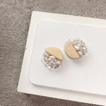 jelly fish (cream×pearl)ピアス・イヤリング　