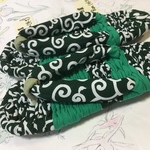 布草履 唐草模様⑨(23.5cm)