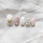 ゴールドドット ネイルチップ