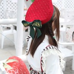 Strawberry ベレーハット