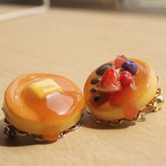 ＊シンプルホットケーキのブローチ＊２種
