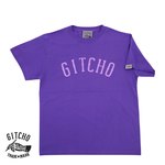 Moco moco Gitcho T-shirt-Violet Tシャツ