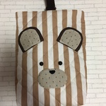 sachi・・・様専用　クマの顔のシューズ入れ 上履き入れ クマ
