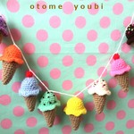 ＜chicchinaさまオーダー◆ice creamガーランド＞