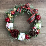 2019 christmas リース ✴︎RED✴︎