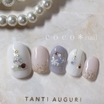 新作♡ワイヤー×ツリーネイル♡