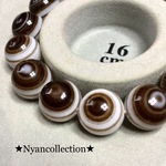 ★NEW★ 白茶天眼石 ◎希少◎ 高品質天然石 天眼石ブレスレット サイクロプスアゲート
