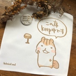この席keep中 ミニハンカチタオル
