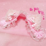 もこもこねこ耳ヘッドドレス🎀ピンク