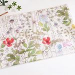 整理上手さんのA4メッシュケース仕切り付き*リバティIrmaレッド&イエロー