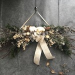 Xmasスワッグ　スノーホワイト　響花