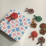 クリスマス 水引 シール 8点セット
